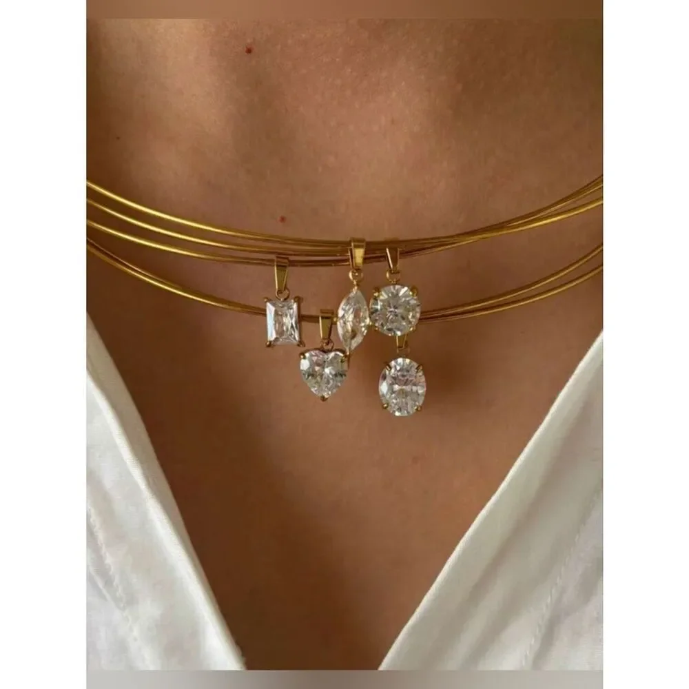 Diamond necklace #2635